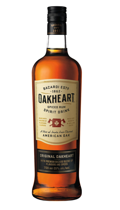 Напій алк. на основі рому Bacardi Oakheart Original 35% 0.7 л
